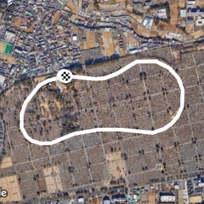 八柱霊園 ひょうたん道路