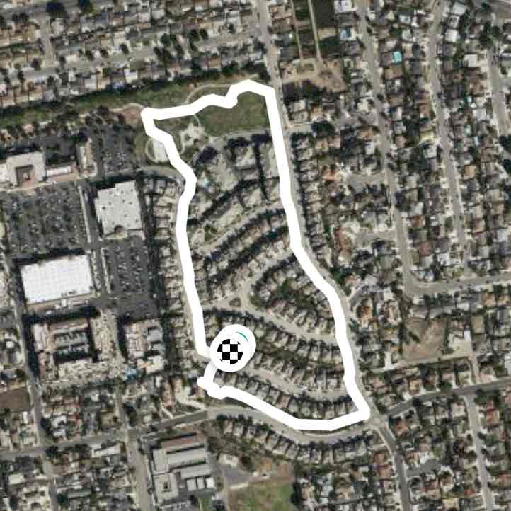 Walking in the neighborhood