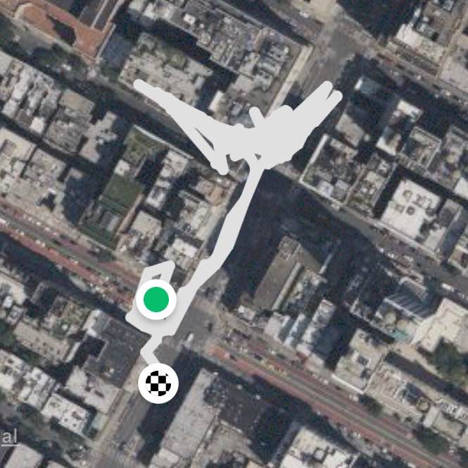 Walk to whole foods & back