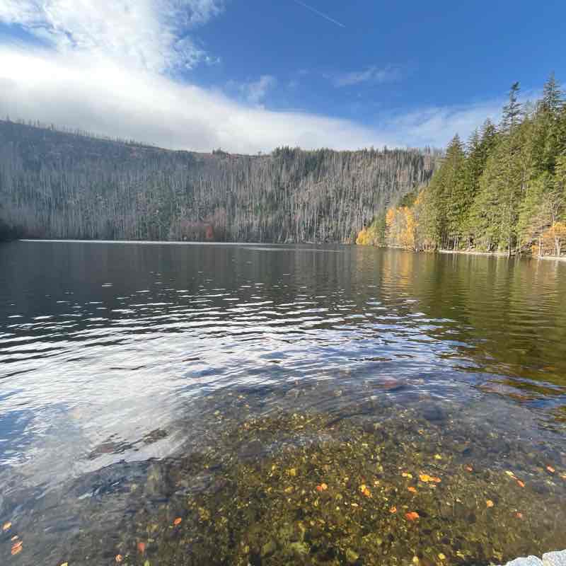 Les lacs Černý et Čertovo