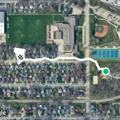 my walk for today 🤗