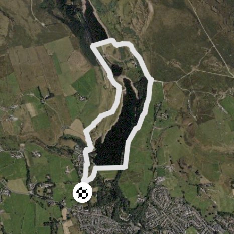 Circular route Greenbooth reservoir