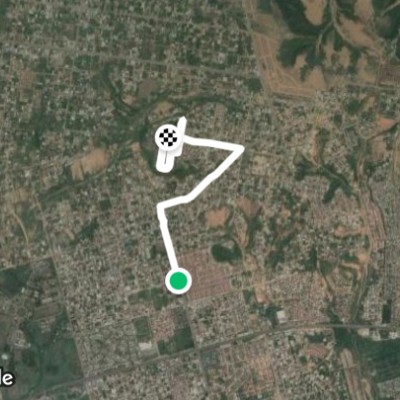 itinéraire dans Cité Sir