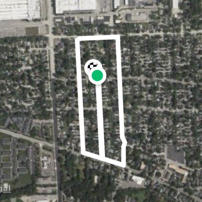 Auburn to Sunset to Evergreen to Auburn. Home.