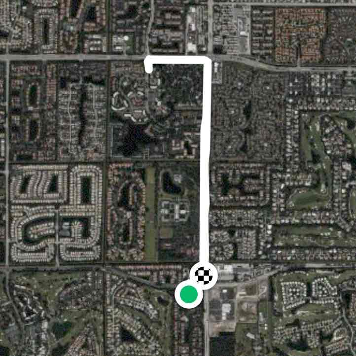 Military Trail Woolbright to Boynton and Back