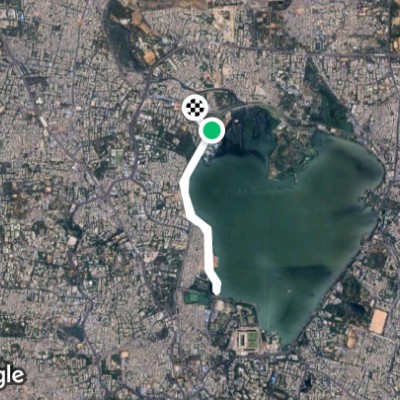 Lake view Apartment cross to necklace for 5km 