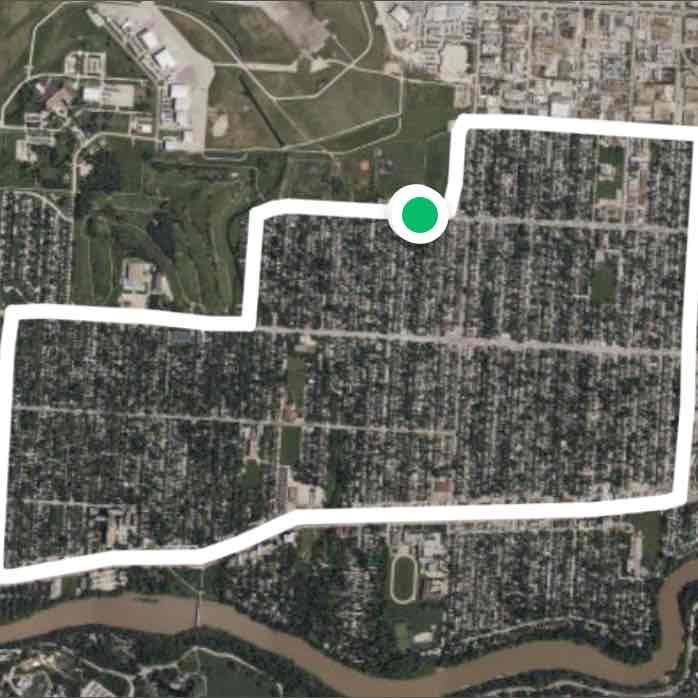 Early morning run- Winnipeg