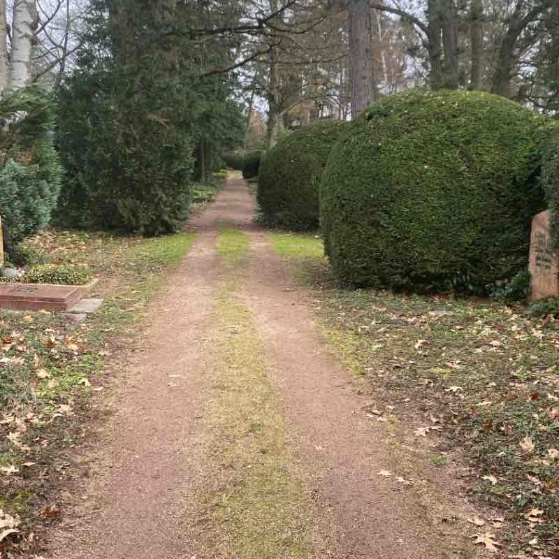 Obligatorische Runde über den Südfriedhof