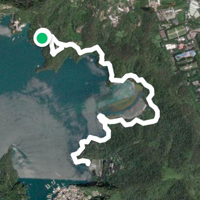 日月潭文武廟到纜車站