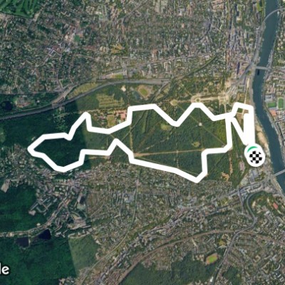 Parcours 10km Parc Saint-Cloud