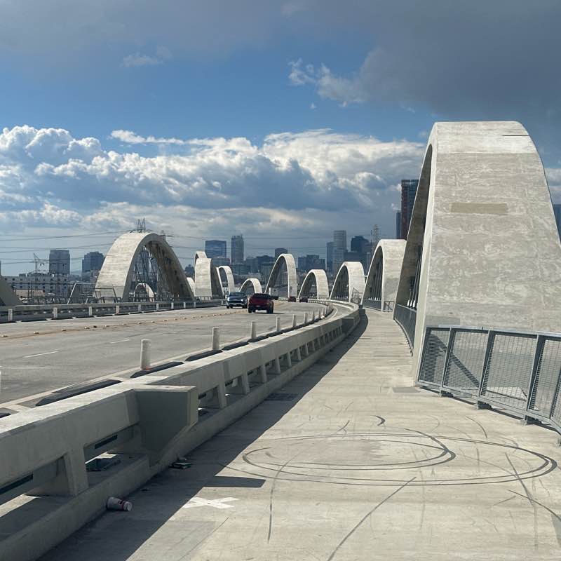 Los Angeles River 6th Street Bridge