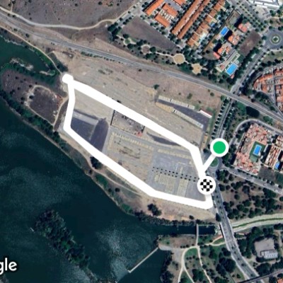 Recinto ferial de Mérida 5k, 1 k por vuelta