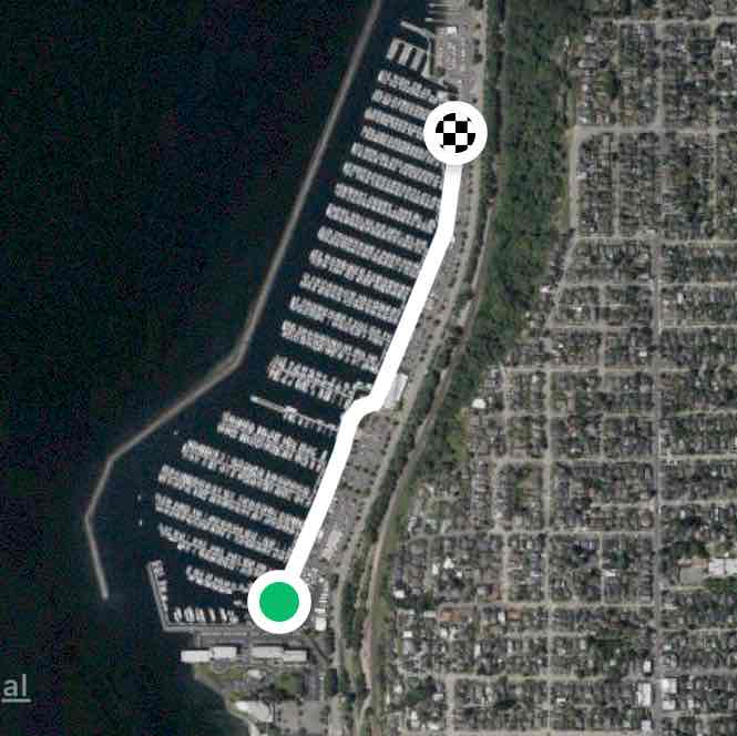 Shilshole Marina dock A-V