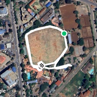 Route near Parklands