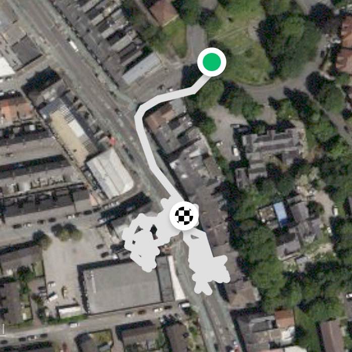 waking towards Wilmslow road