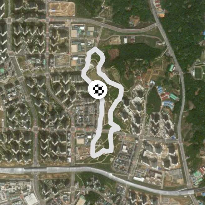 Running near the house