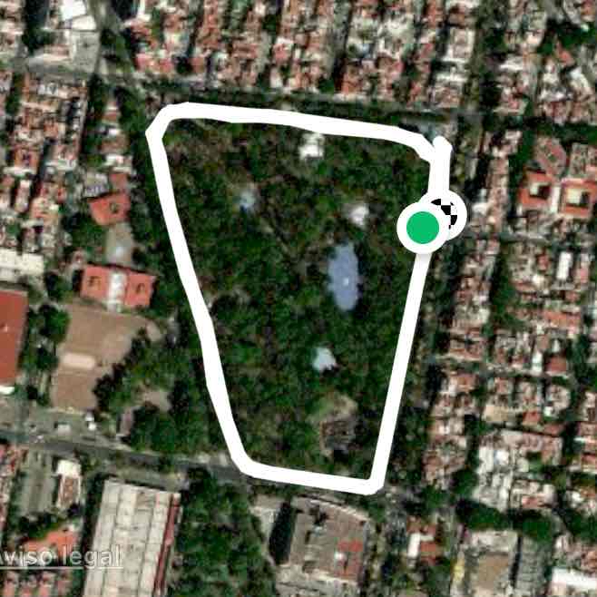 Parque de los venados - carrera.