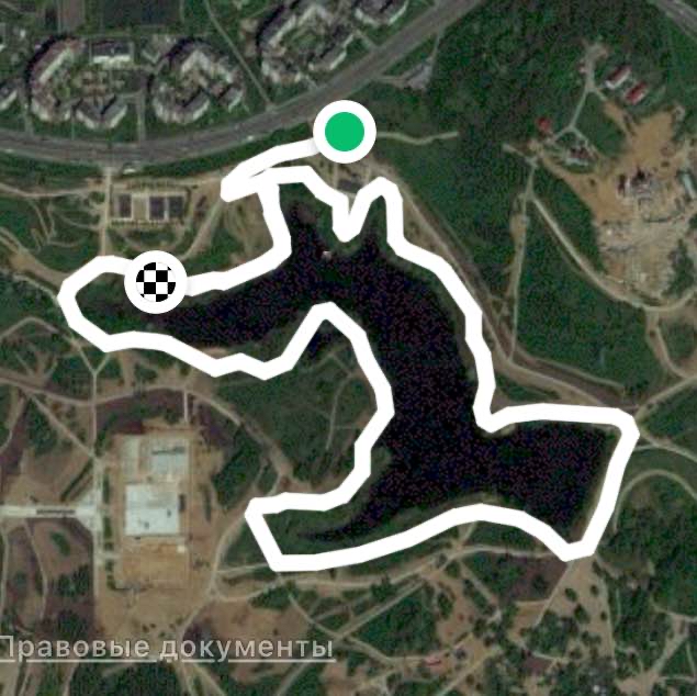 Веселый старт на 3 км.