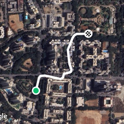 Route near Thakur village