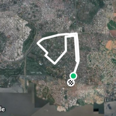 Itinéraire DC 10 - Golf 8 Km