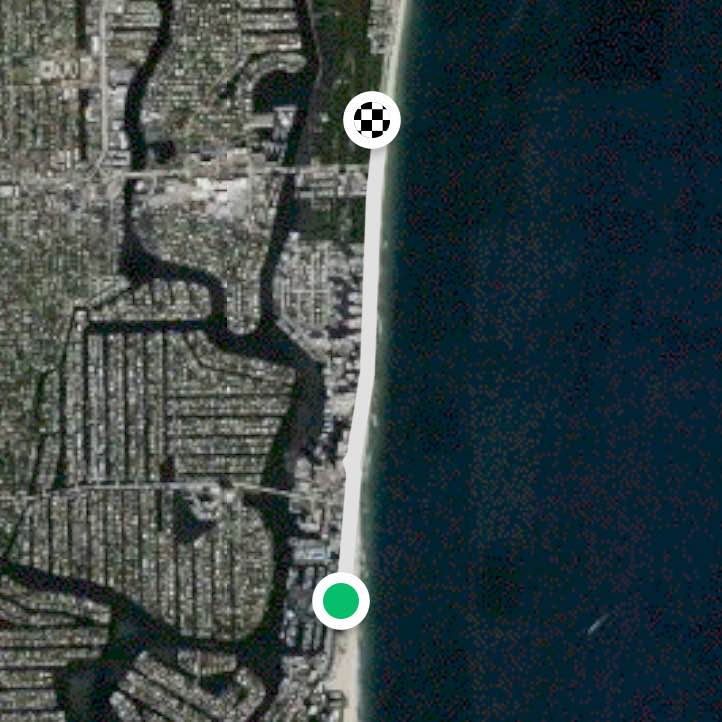 South Beach Parking Lot to HTB State Park