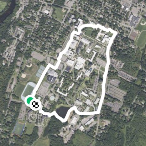 New Paltz walk - freshman year