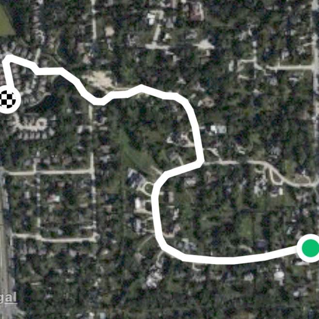 Basic route 4000 Steps