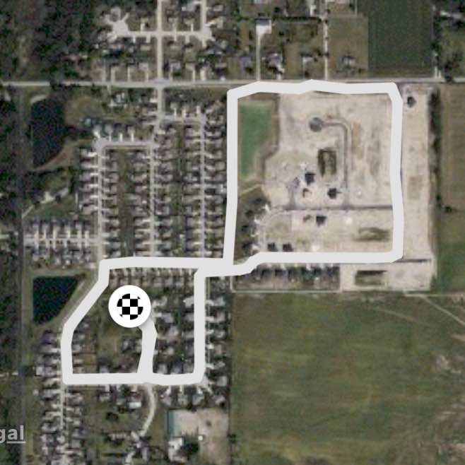 XC training route