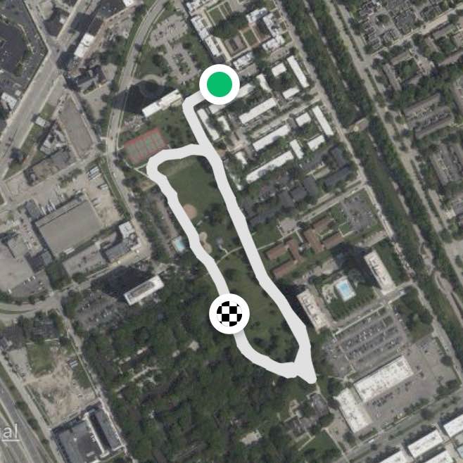 Lafayette park route