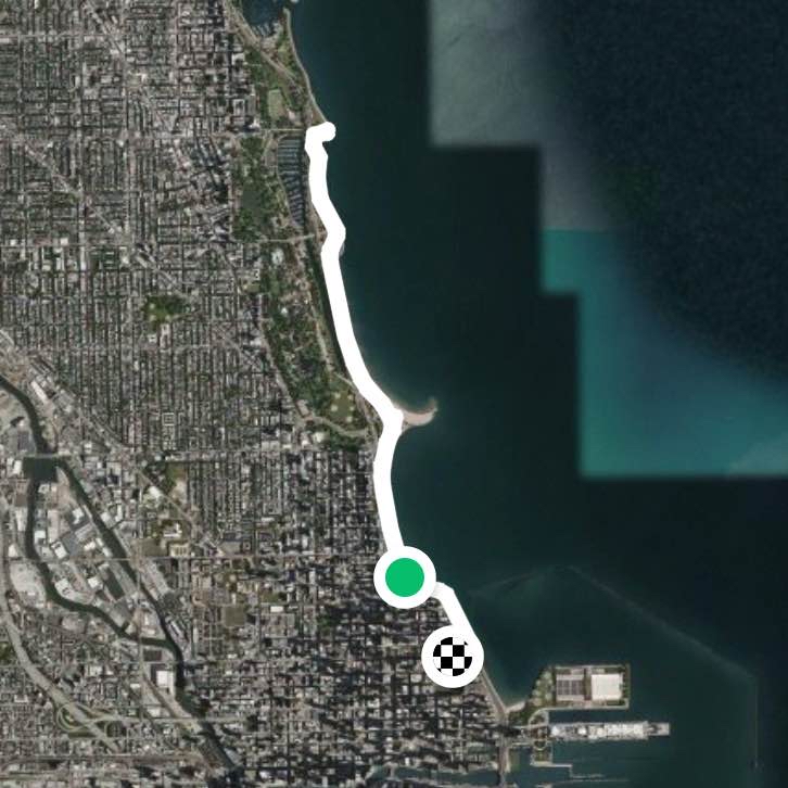 Lake Michigan Route