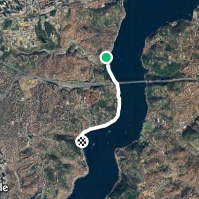 Route near bebek bosphorus