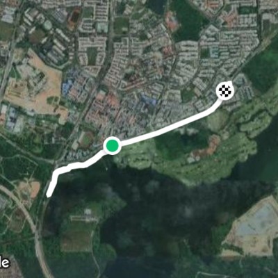 Route near Yishun