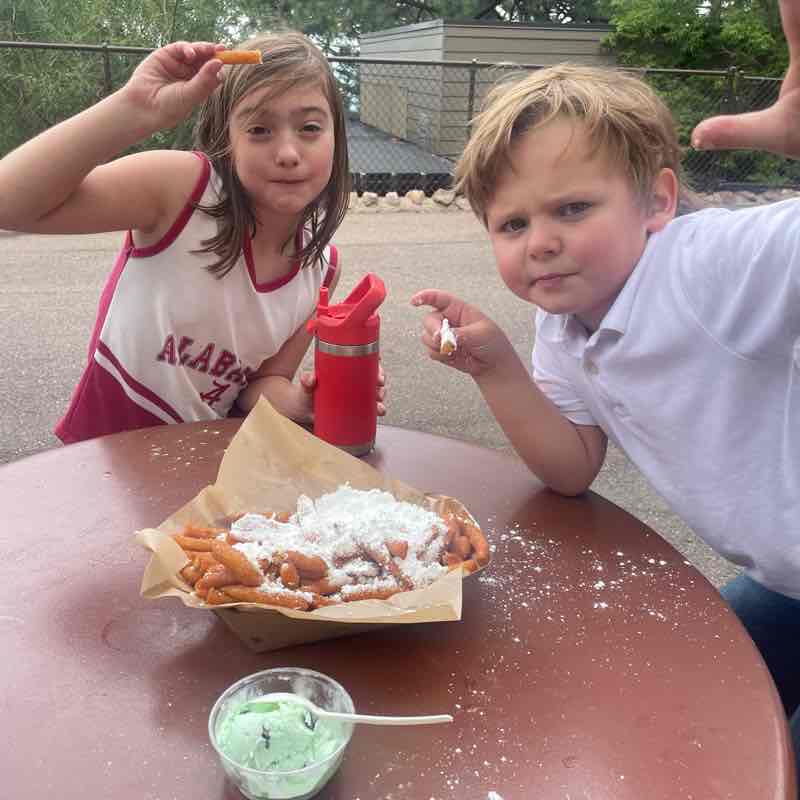 The kids took me to the Zoo