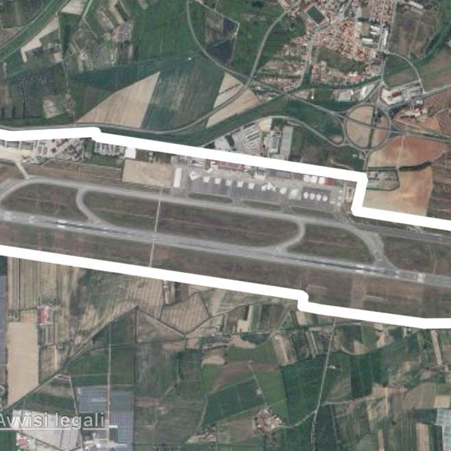 Ginepri beach e aeroporto Lamezia percorso lungo