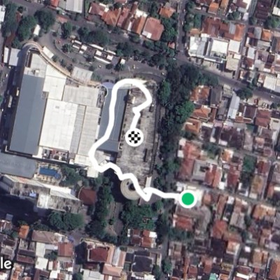 Route near Mangkubumen