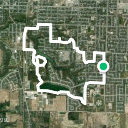 St.Thomas Ontario Daily Route