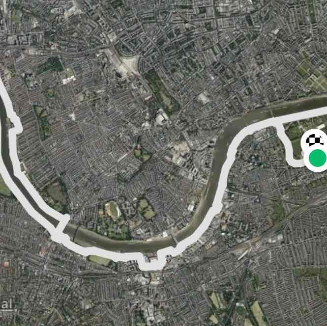 London River Thames solo half