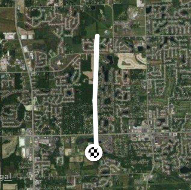 Round Trip Shoaf Road To Fitch Road