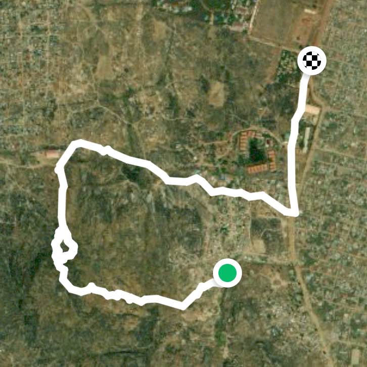 Morning hiking