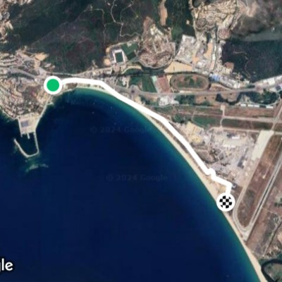 itinéraire dans Aspretto