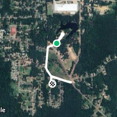 walk five times around