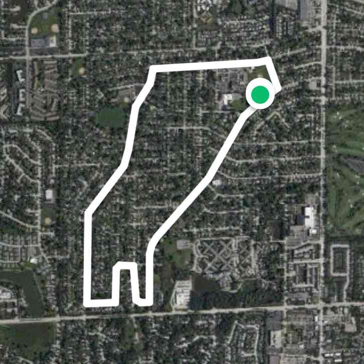 5k trails around the area