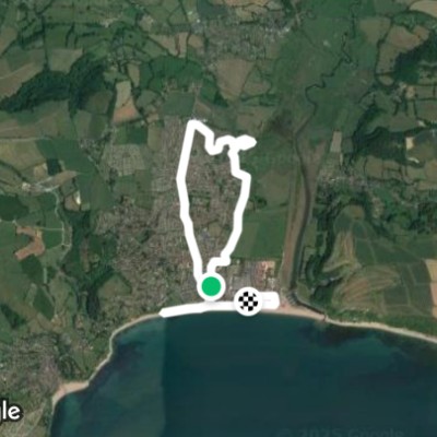 Seaton front and wetlands