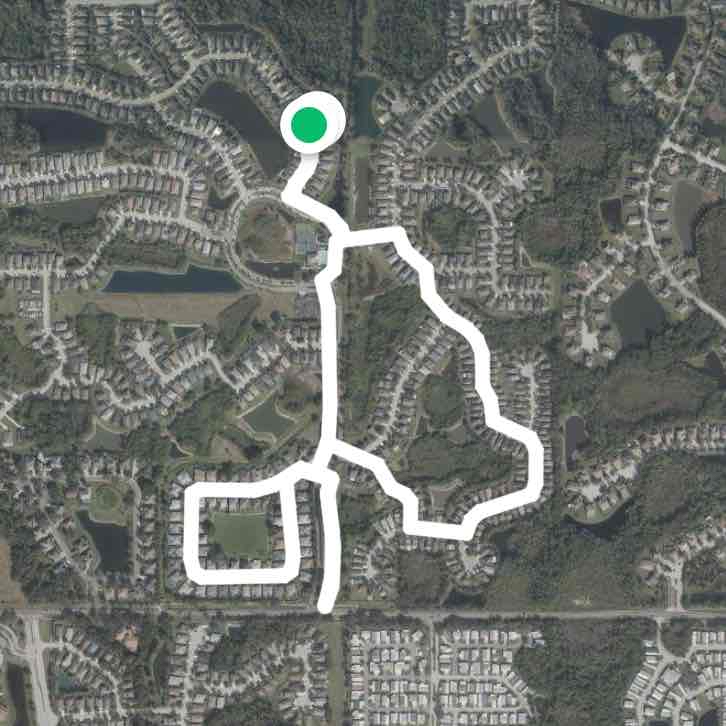 Rained Out Route (2.35 miles)