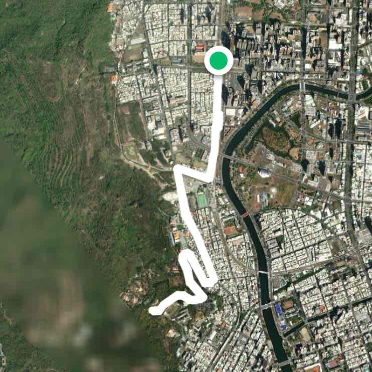 美術館車站跑到動物園