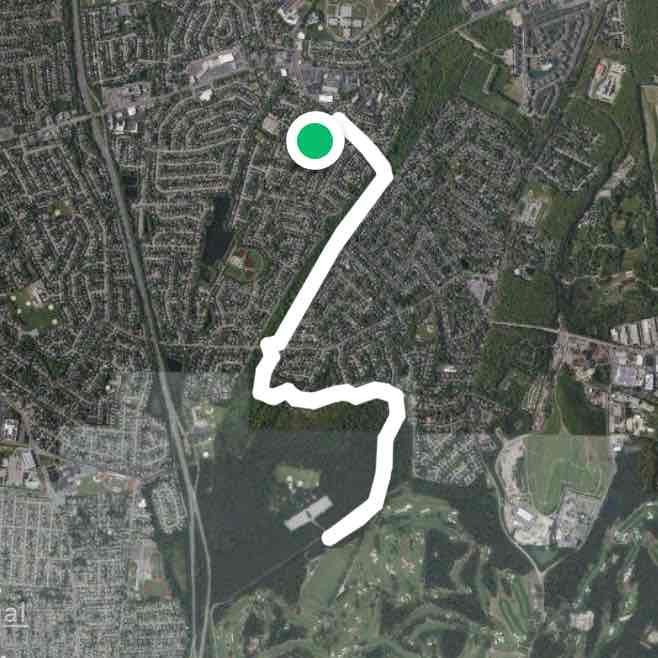 Bethpage State Park trail