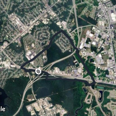 Lejeune trail triangle