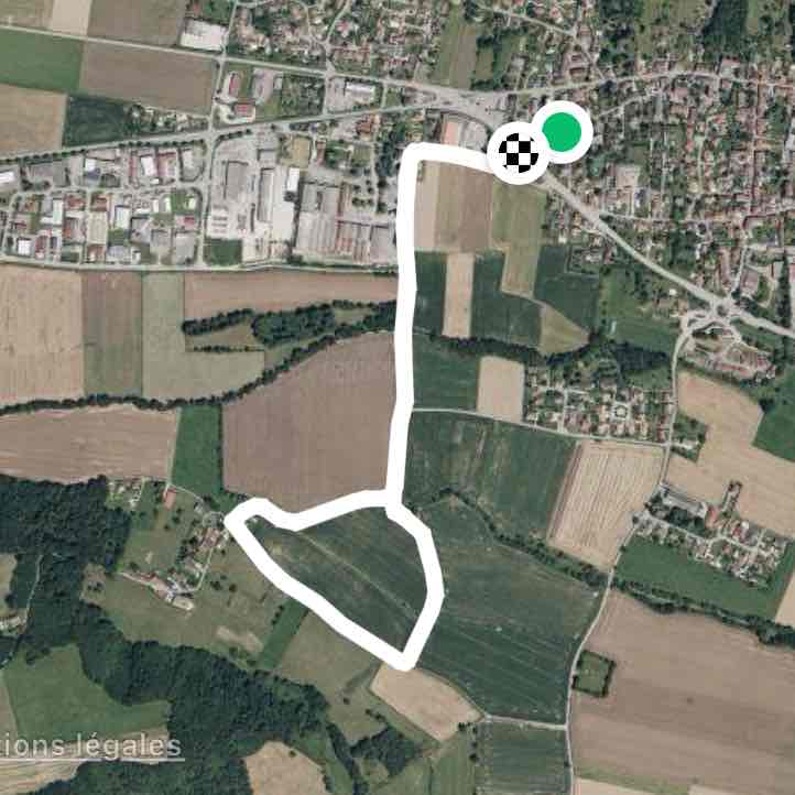 La campagne de saint jean de bournay