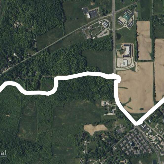 Extension from Woodland Road to B&O trail