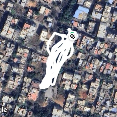 Route near AGS Layout